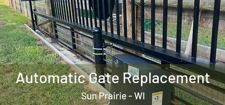  Automatic Gate Replacement Sun Prairie - WI