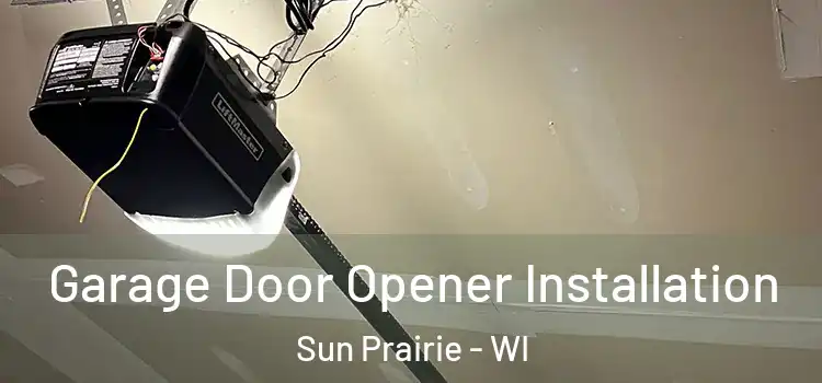  Garage Door Opener Installation Sun Prairie - WI