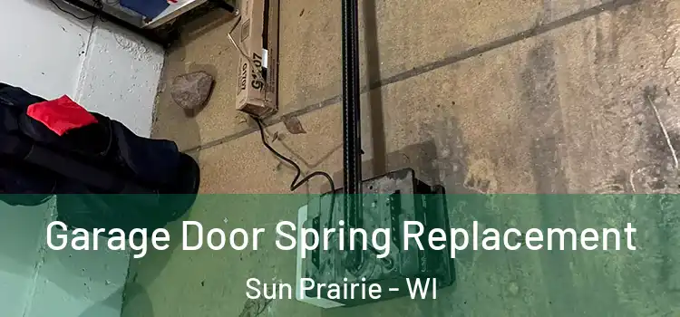  Garage Door Spring Replacement Sun Prairie - WI